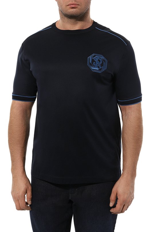 фото Хлопковая футболка stefano ricci