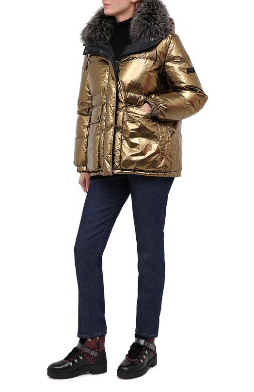 фото Кожаные ботинки trekkgirl valentino