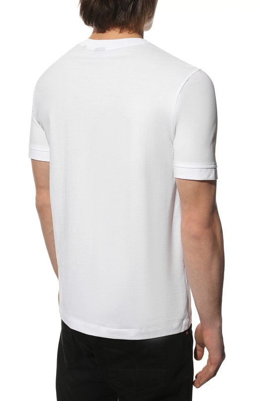 фото Хлопковая футболка boss