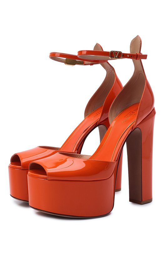 фото Кожаные босоножки tan-go valentino