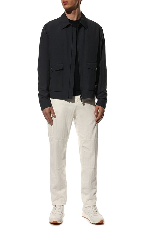 фото Куртка изо льна и хлопка brioni