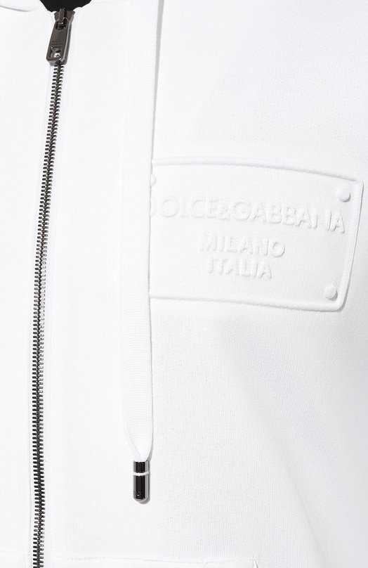 фото Хлопковая толстовка dolce & gabbana