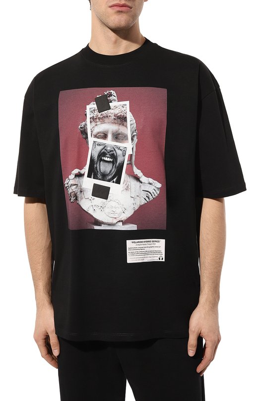 фото Хлопковая футболка diego venturino