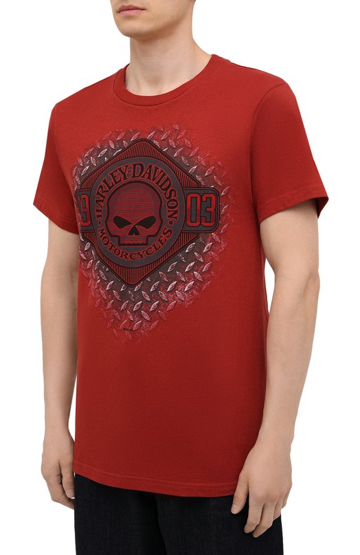 фото Хлопковая футболка exclusive for moscow harley-davidson