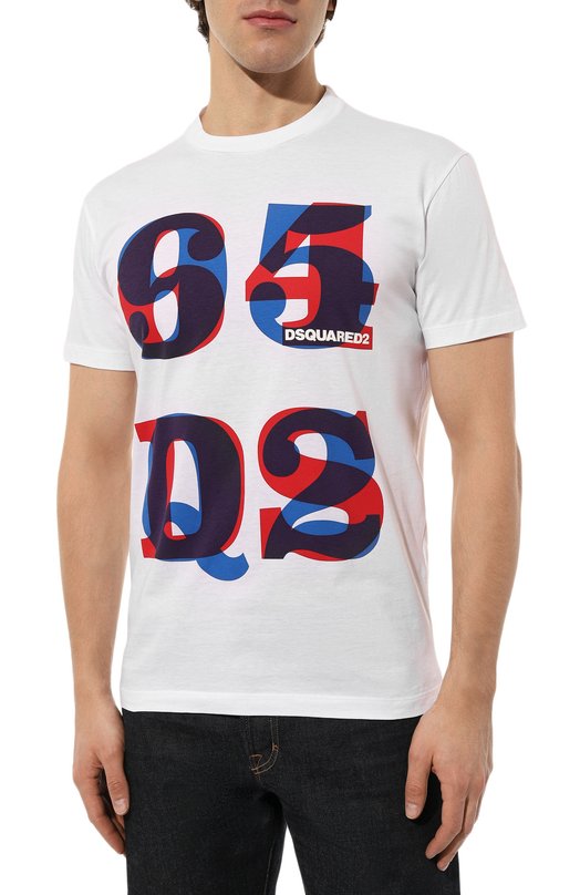 фото Хлопковая футболка dsquared2