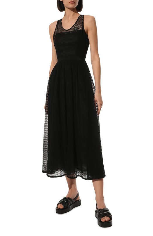 фото Хлопковое платье prada