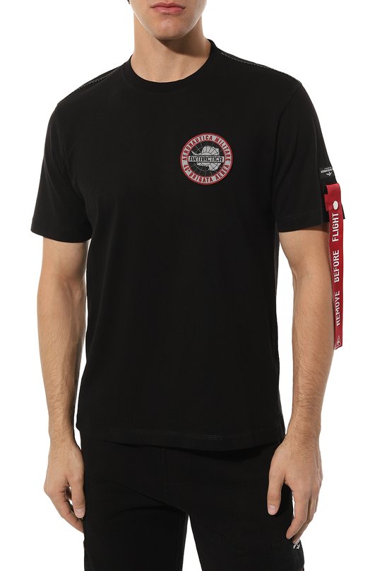 фото Хлопковая футболка aeronautica militare
