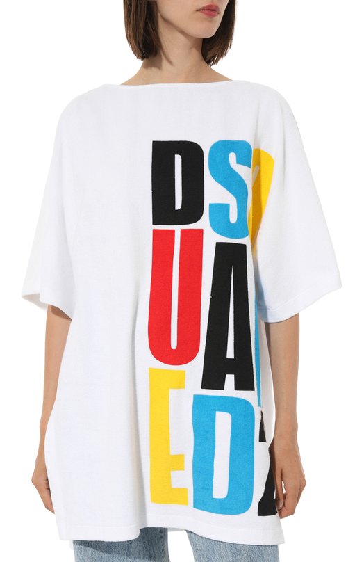 фото Хлопковая футболка dsquared2