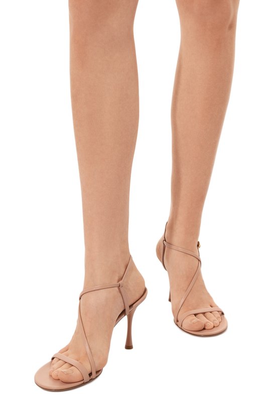 фото Кожаные босоножки gianvito rossi