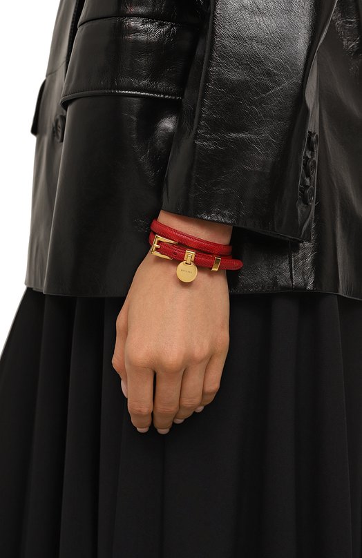 фото Кожаный браслет prada