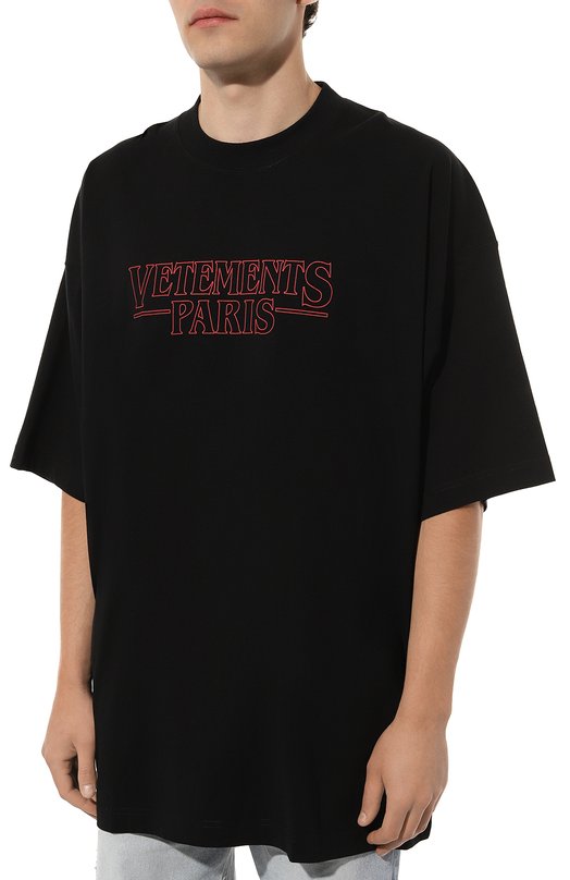 фото Хлопковая футболка vetements