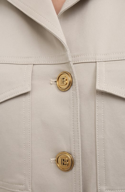 фото Хлопковое платье balmain