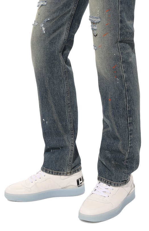 фото Комбинированные кеды jimmy choo