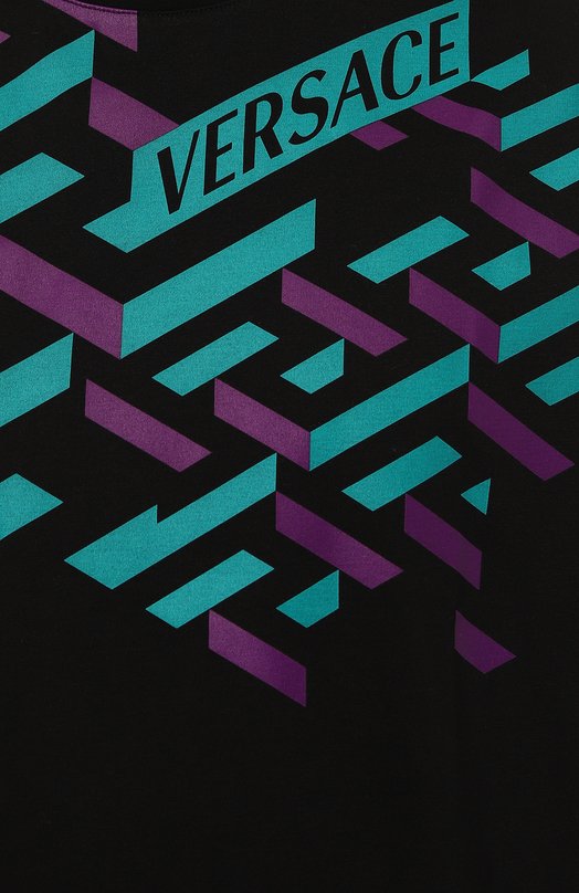 фото Хлопковая футболка versace