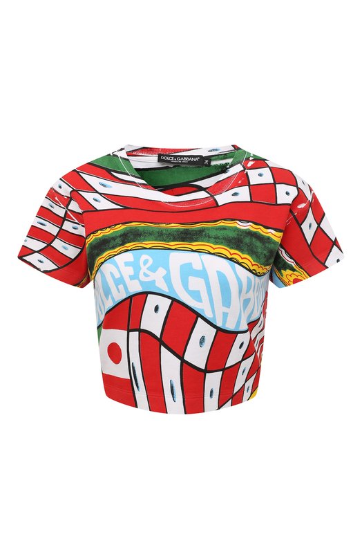 фото Хлопковая футболка dolce & gabbana
