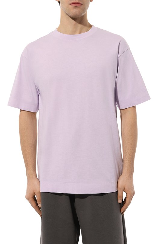 фото Хлопковая футболка dries van noten