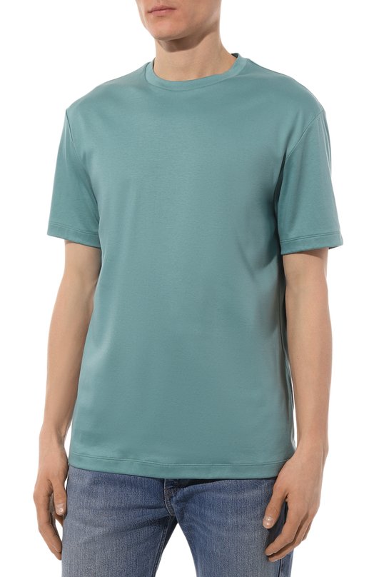 фото Хлопковая футболка giorgio armani