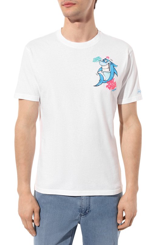 фото Хлопковая футболка crypto puppets x mc2 saint barth mc2 saint barth