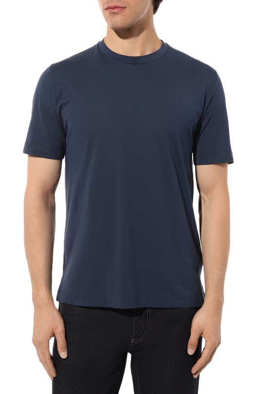 фото Хлопковая футболка canali