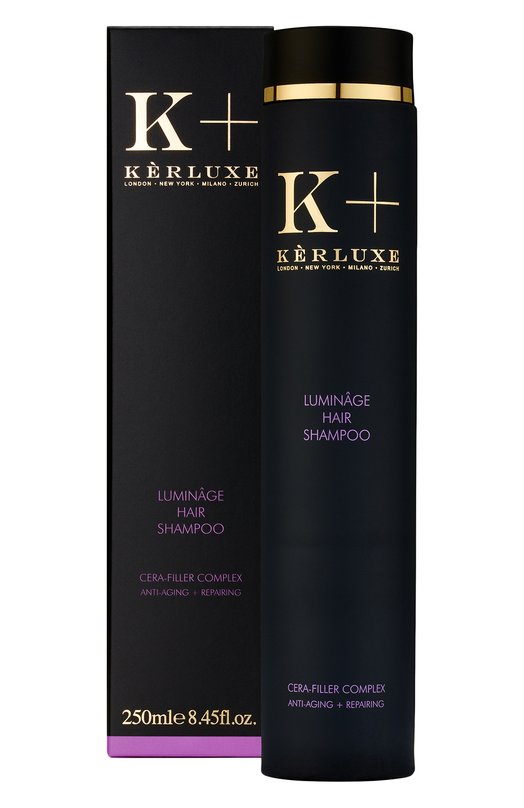 фото Антивозрастной шампунь для укрепления волос и кожи головы luminage (250ml) kerluxe