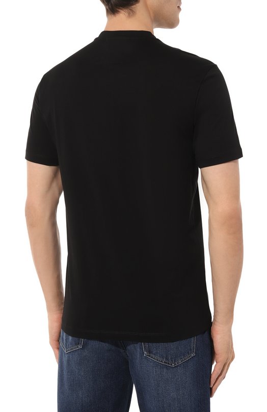 фото Хлопковая футболка emporio armani