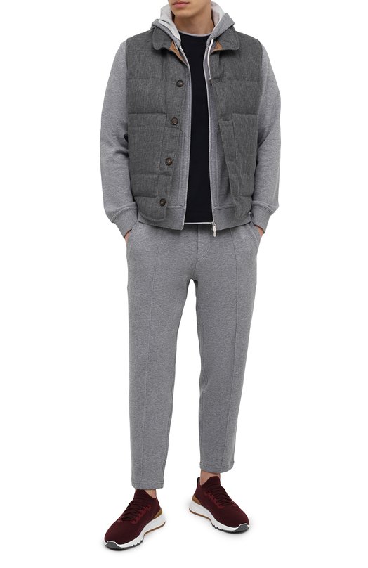 фото Хлопковая футболка brunello cucinelli