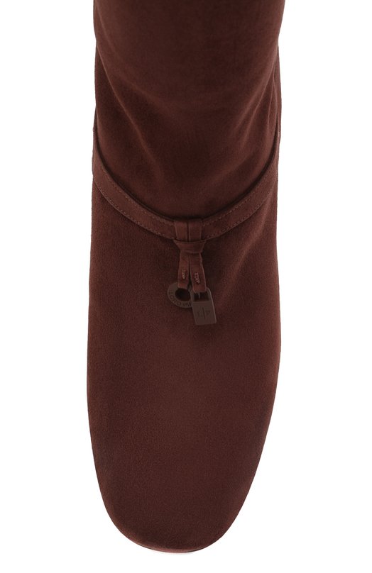 фото Замшевые сапоги maxi charms loro piana