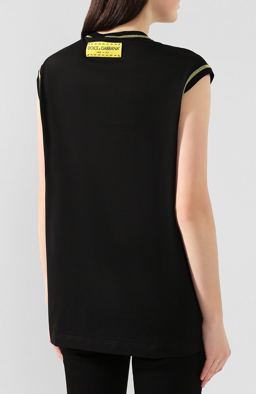 фото Хлопковая футболка dolce & gabbana