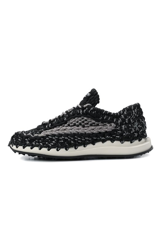 фото Текстильные кроссовки crochet valentino