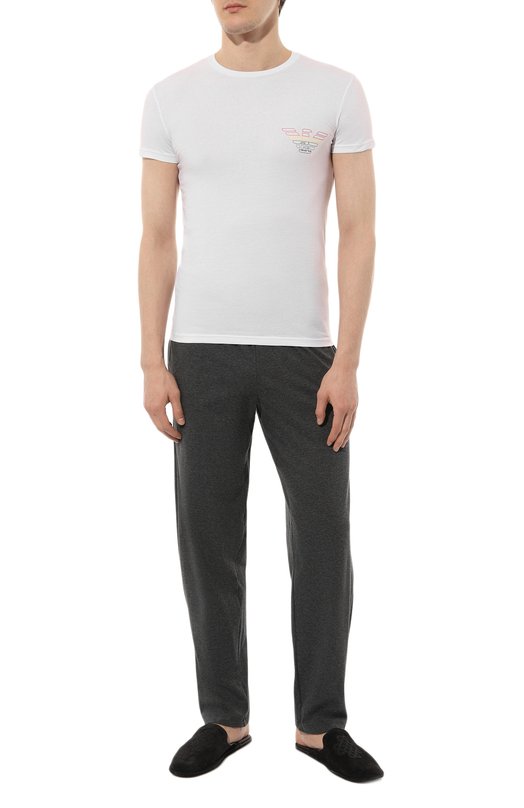 фото Хлопковая футболка emporio armani