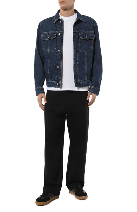 фото Хлопковая футболка moschino