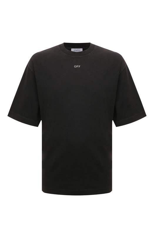 фото Хлопковая футболка off-white