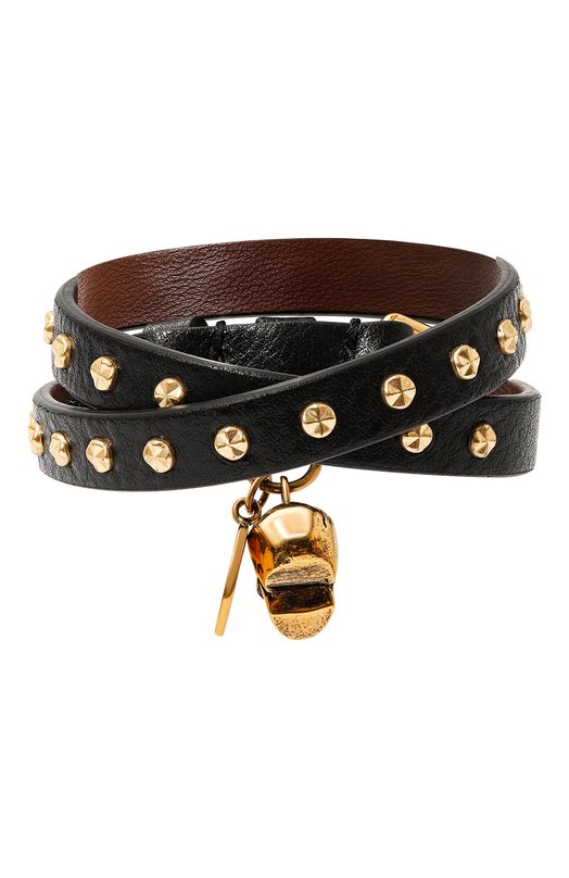 фото Кожаный браслет alexander mcqueen