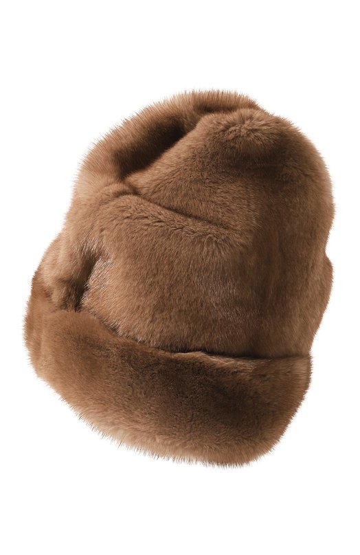фото Шапка лилас из меха норки furland