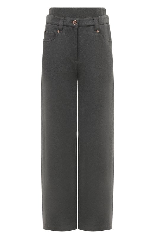 фото Хлопковые брюки brunello cucinelli