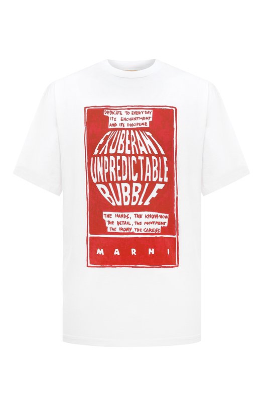 фото Хлопковая футболка marni