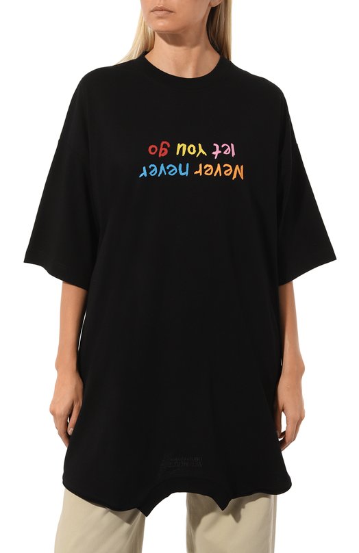 фото Хлопковая футболка vetements