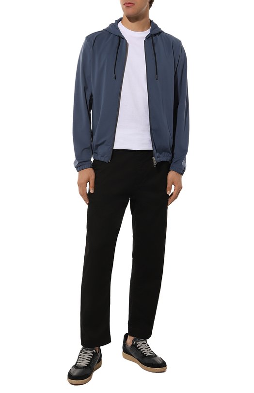 фото Хлопковые брюки boss orange