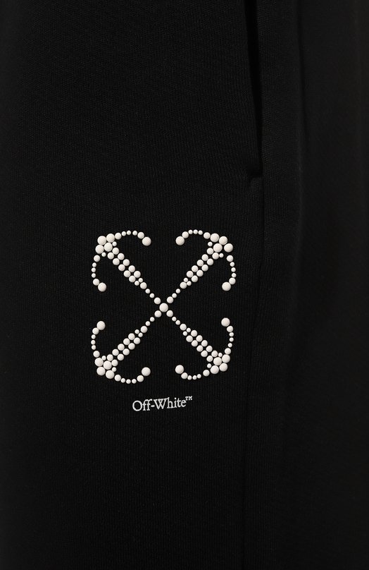 фото Хлопковые брюки off-white