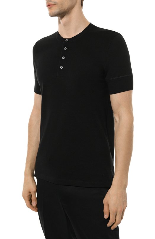 фото Хлопковое поло tom ford