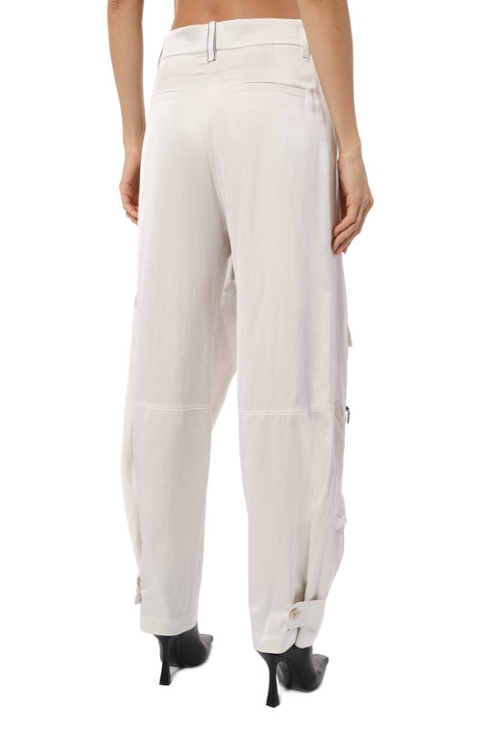 фото Брюки из вискозы и хлопка brunello cucinelli