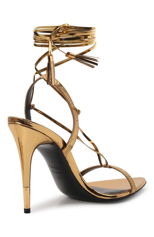 фото Кожаные босоножки tom ford