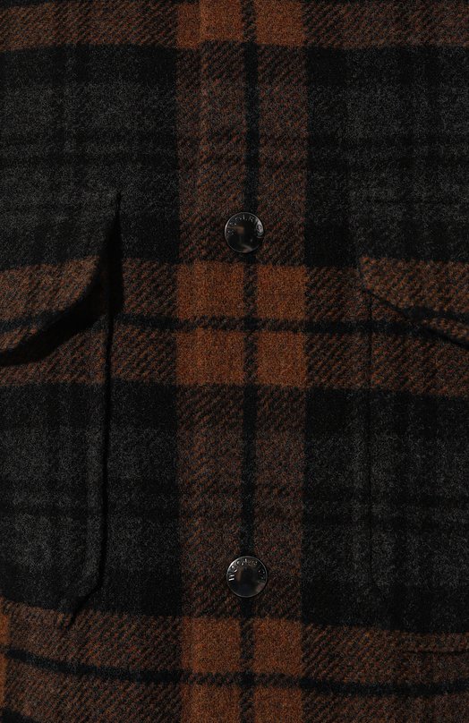 фото Куртка-рубашка из хлопка и шерсти woolrich