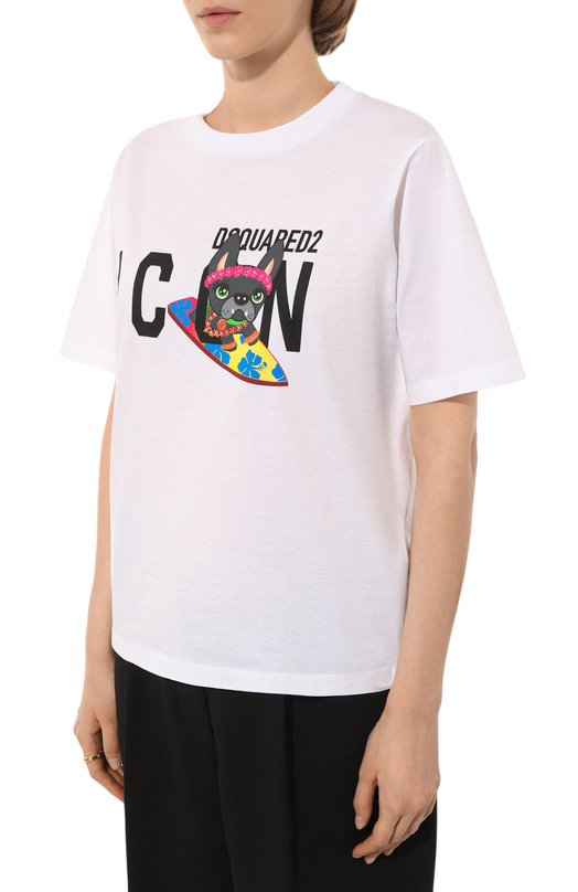 фото Хлопковая футболка dsquared2