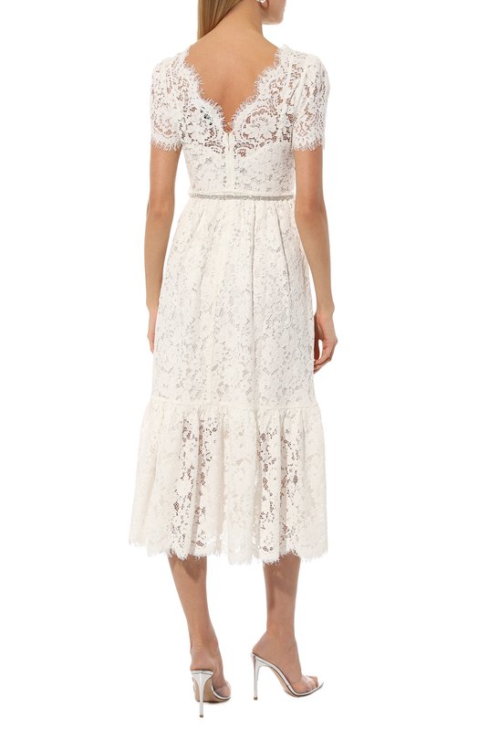 фото Платье из хлопка и вискозы self-portrait