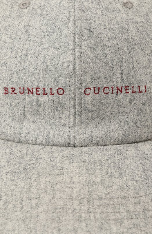 фото Шерстяная бейсболка brunello cucinelli