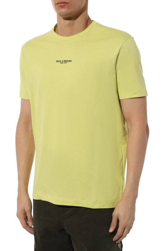 фото Хлопковая футболка paul&shark