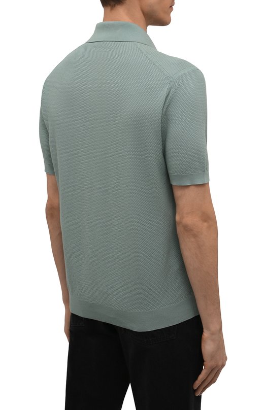 фото Хлопковое поло ermenegildo zegna
