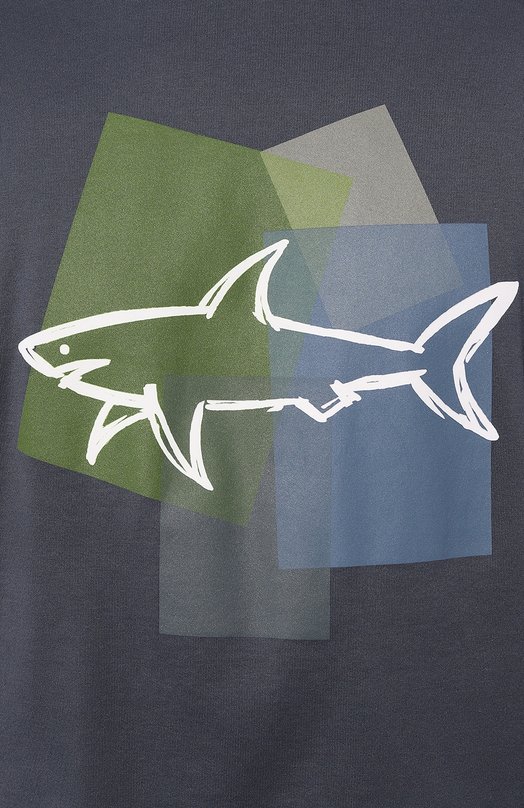 фото Хлопковая футболка paul&shark