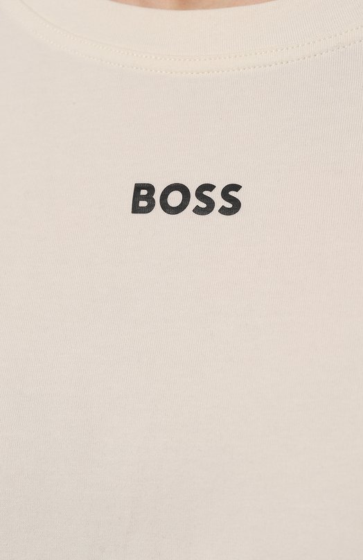 фото Хлопковая футболка boss